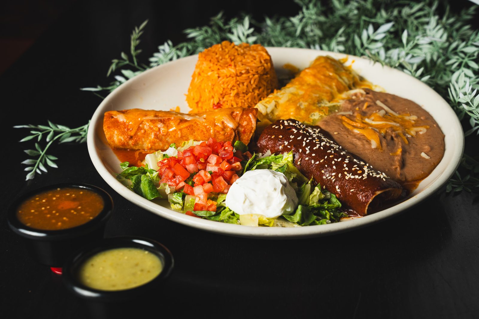 Don Patron combination plate