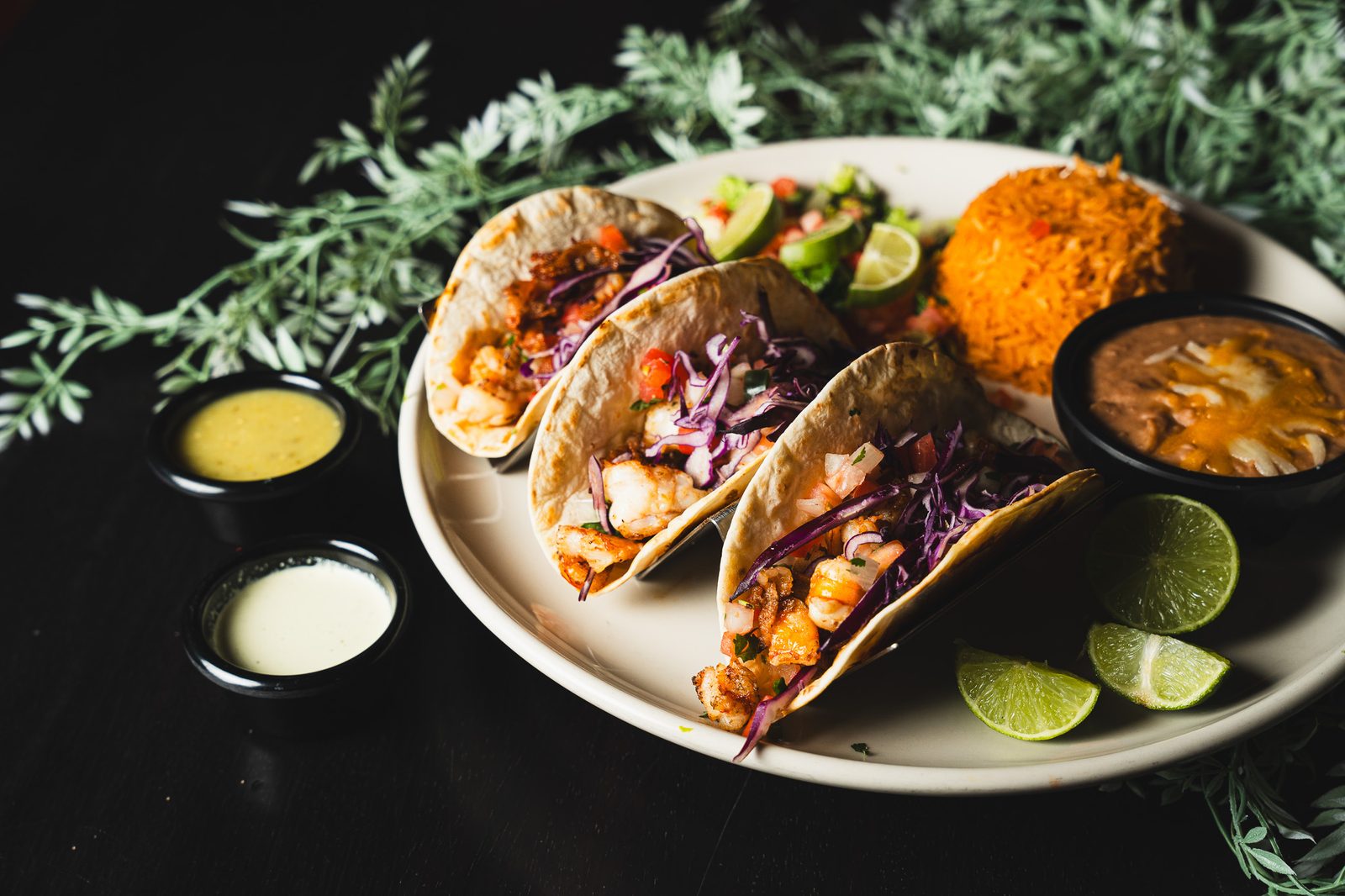 Shrimp tacos