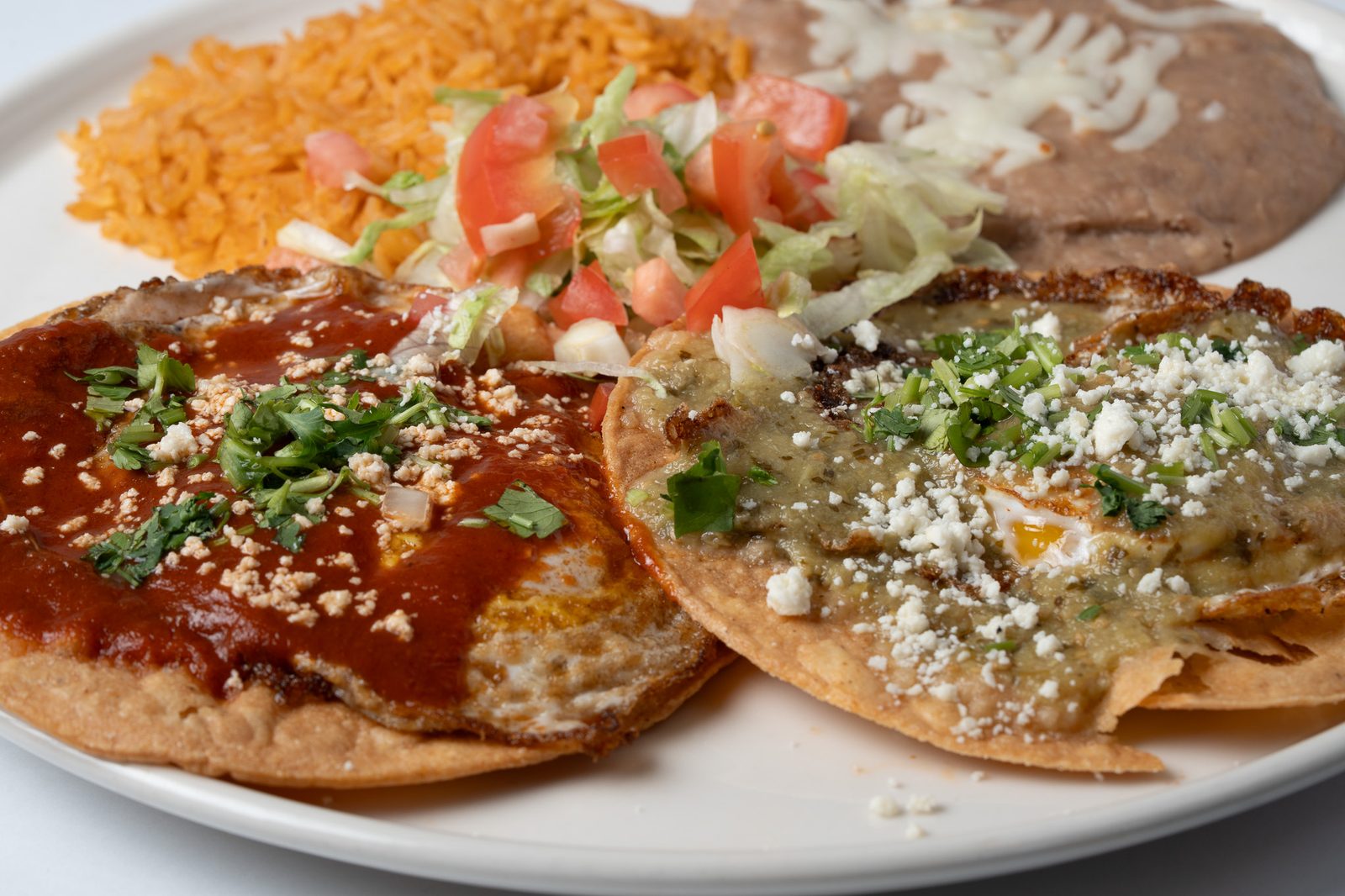 Huevos rancheros tostadas