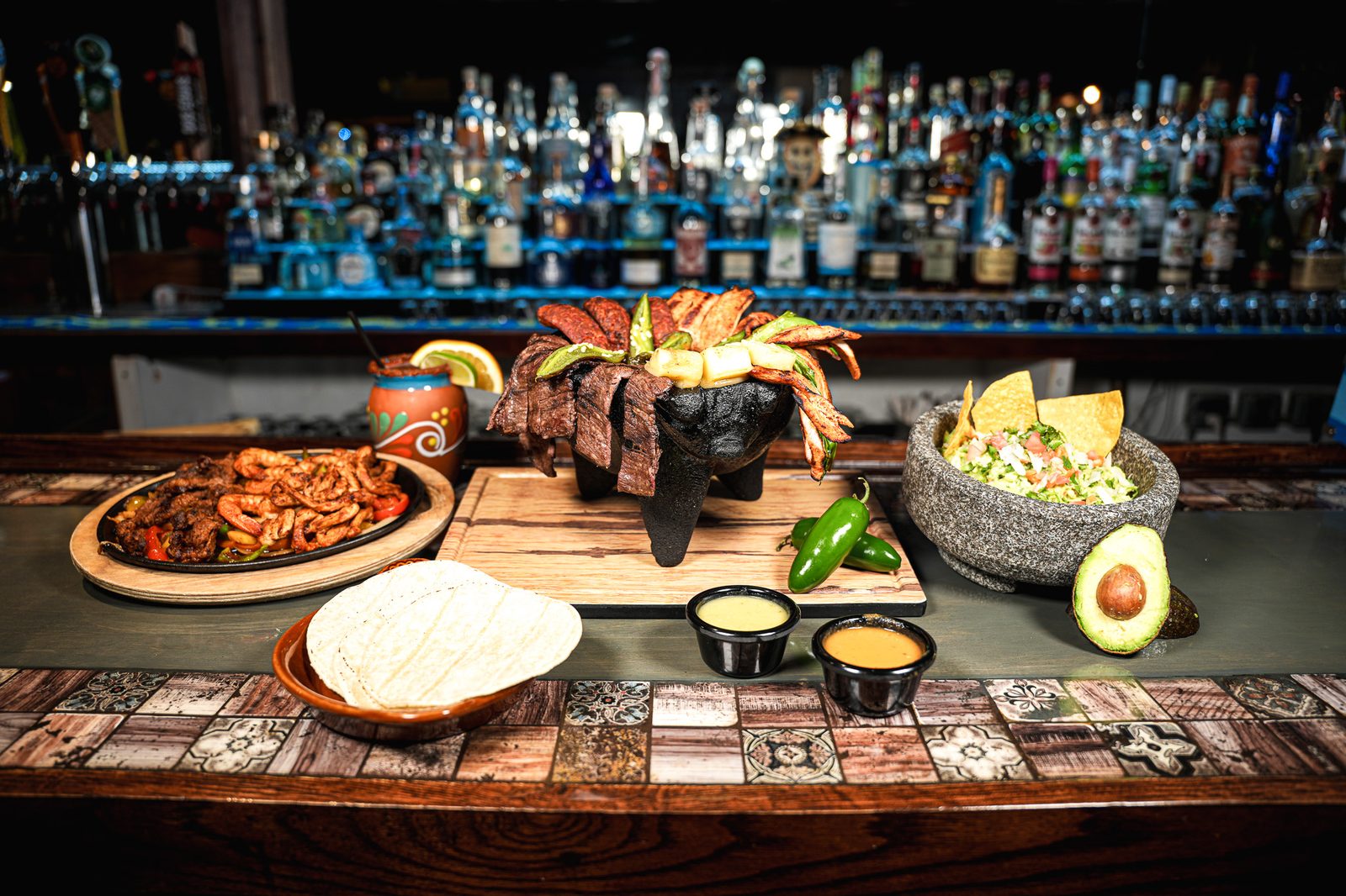 Don Patron dishes